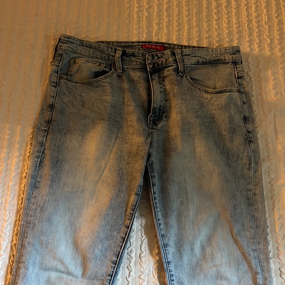 Guess Mens Denim Skinny Jeans - Picture 2 of 4